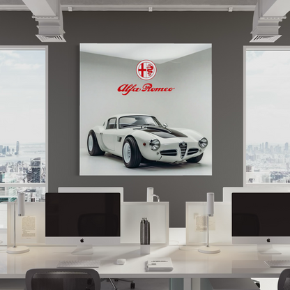 Cuadro decorativo canvas Alfa Romeo Giulia Tubolare Zagato
