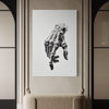 Cuadro decorativo canvas Skull Hand