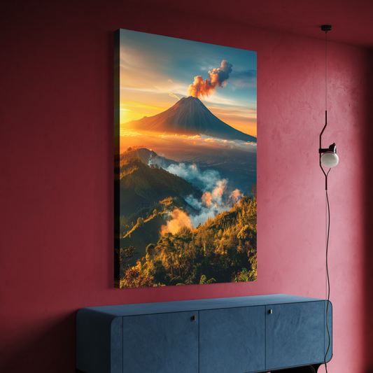 Cuadro decorativo canvas Popocatépetl 005