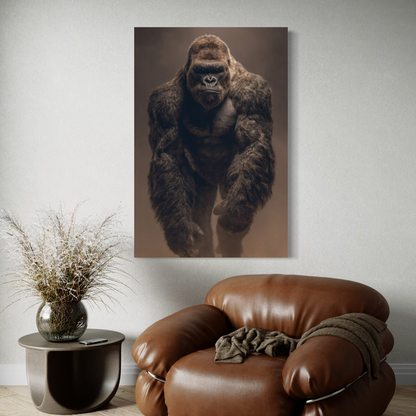 Cuadro decorativo canvas Gorila 003