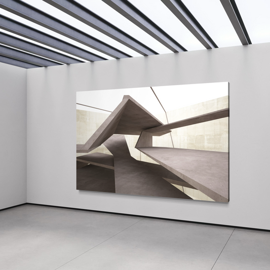 Cuadro decorativo canvas Arquitectura brutalista 004
