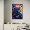 Cuadro decorativo canvas Búho 006