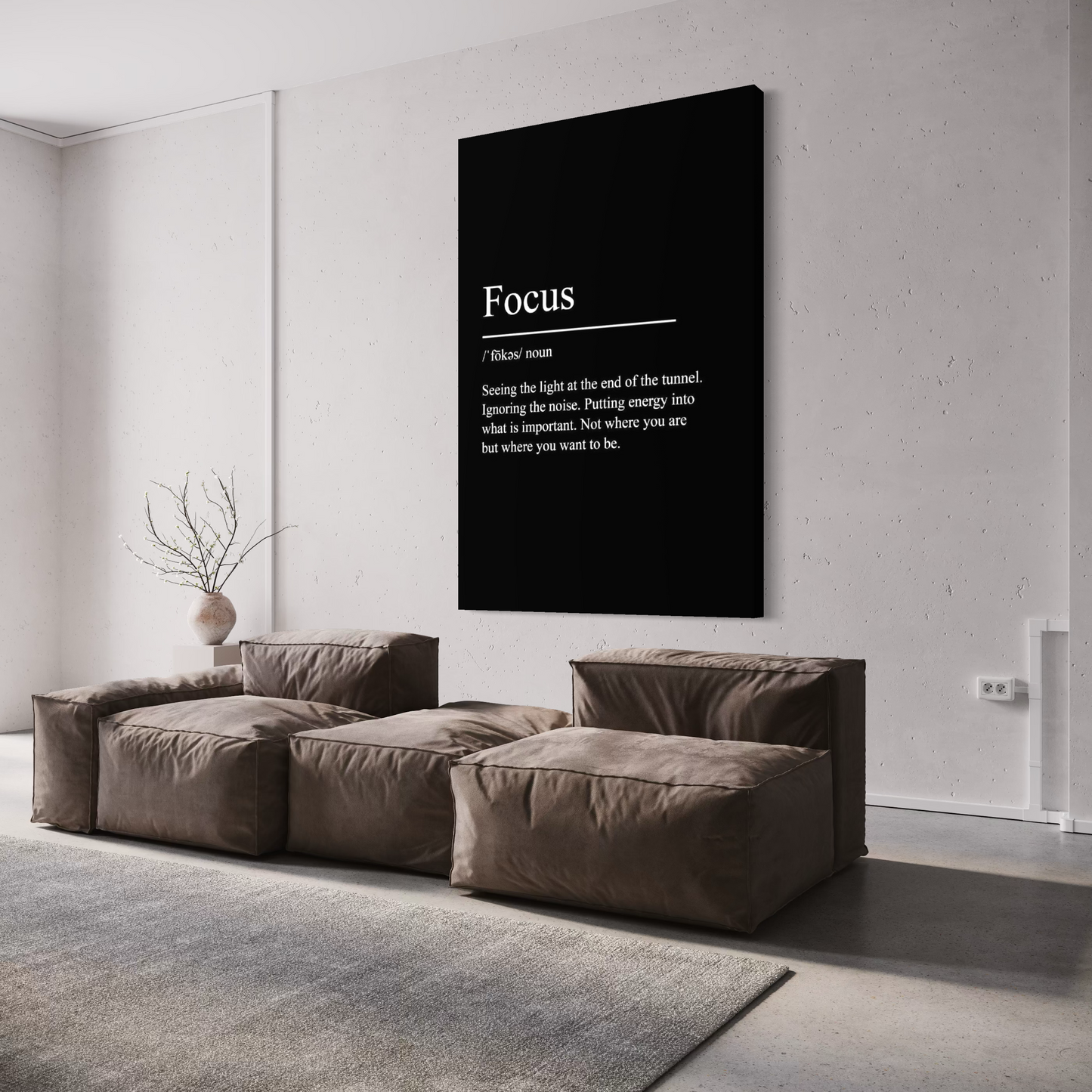 Cuadro decorativo canvas Focus 005