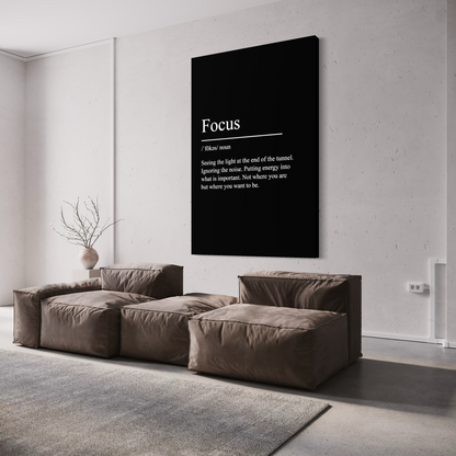 Cuadro decorativo canvas Focus 005