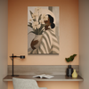 Cuadro decorativo canvas Floral Muse