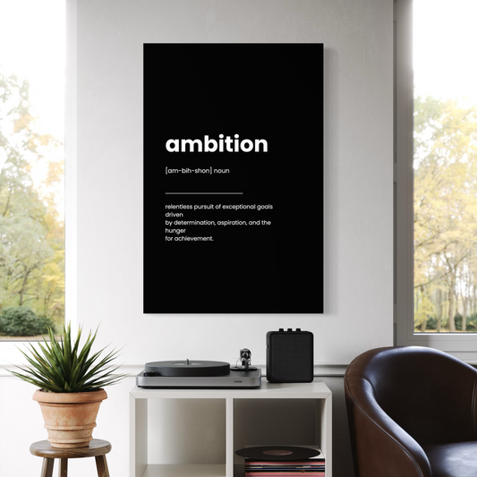 Cuadro decorativo canvas Ambition