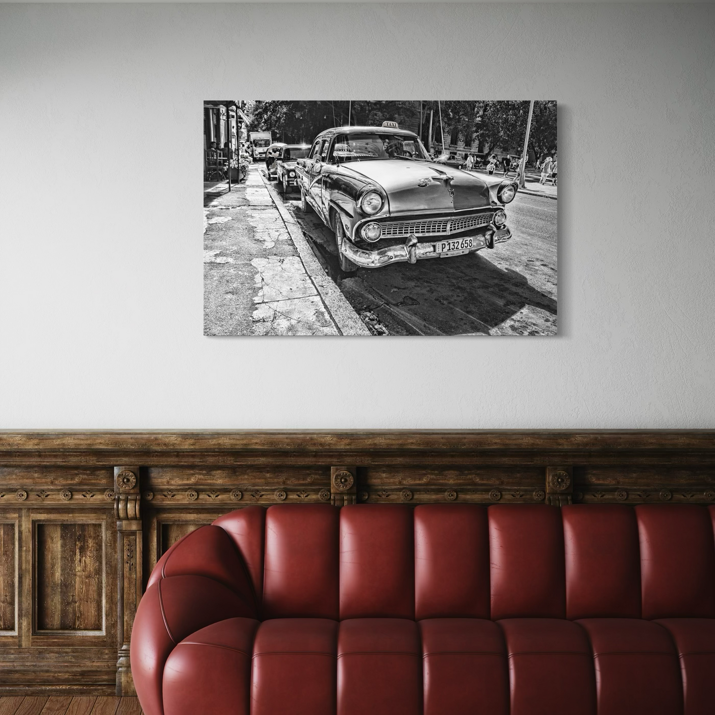 Cuadro decorativo canvas Automóvil 009