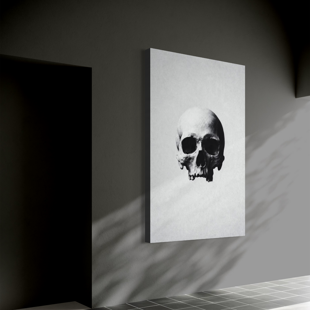 Cuadro decorativo canvas Craneo 005