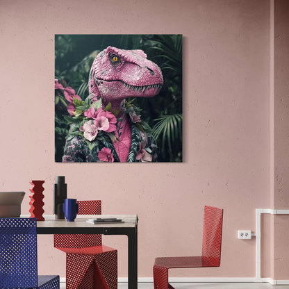 Cuadro decorativo canvas T-REX 003