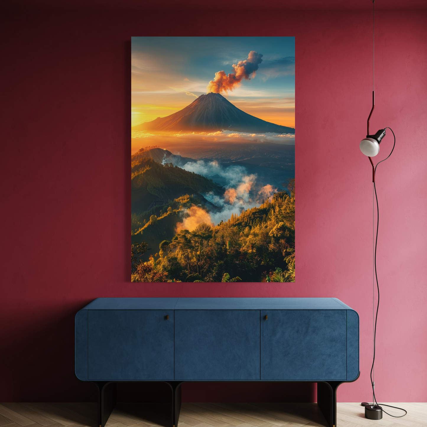 Cuadro decorativo canvas Popocatépetl 005