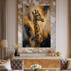 Cuadro decorativo canvas Jirafa 010