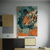 Cuadro decorativo canvas Tigre 021