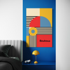 Cuadro decorativo canvas Bau Haus 012