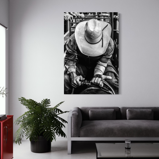 Cuadro decorativo canvas Cowboy