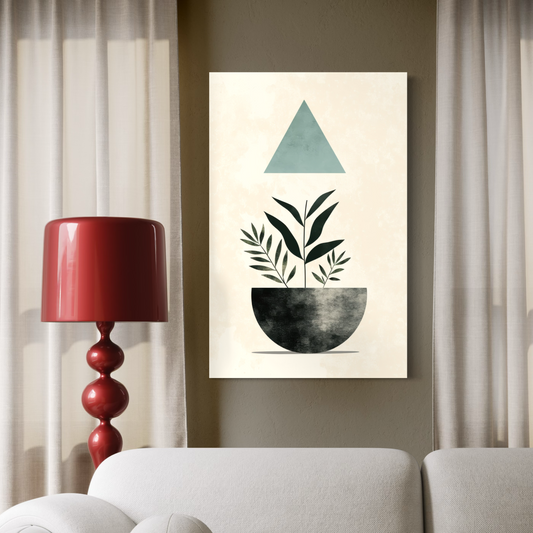 Cuadro decorativo canvas Arte minimalista 014