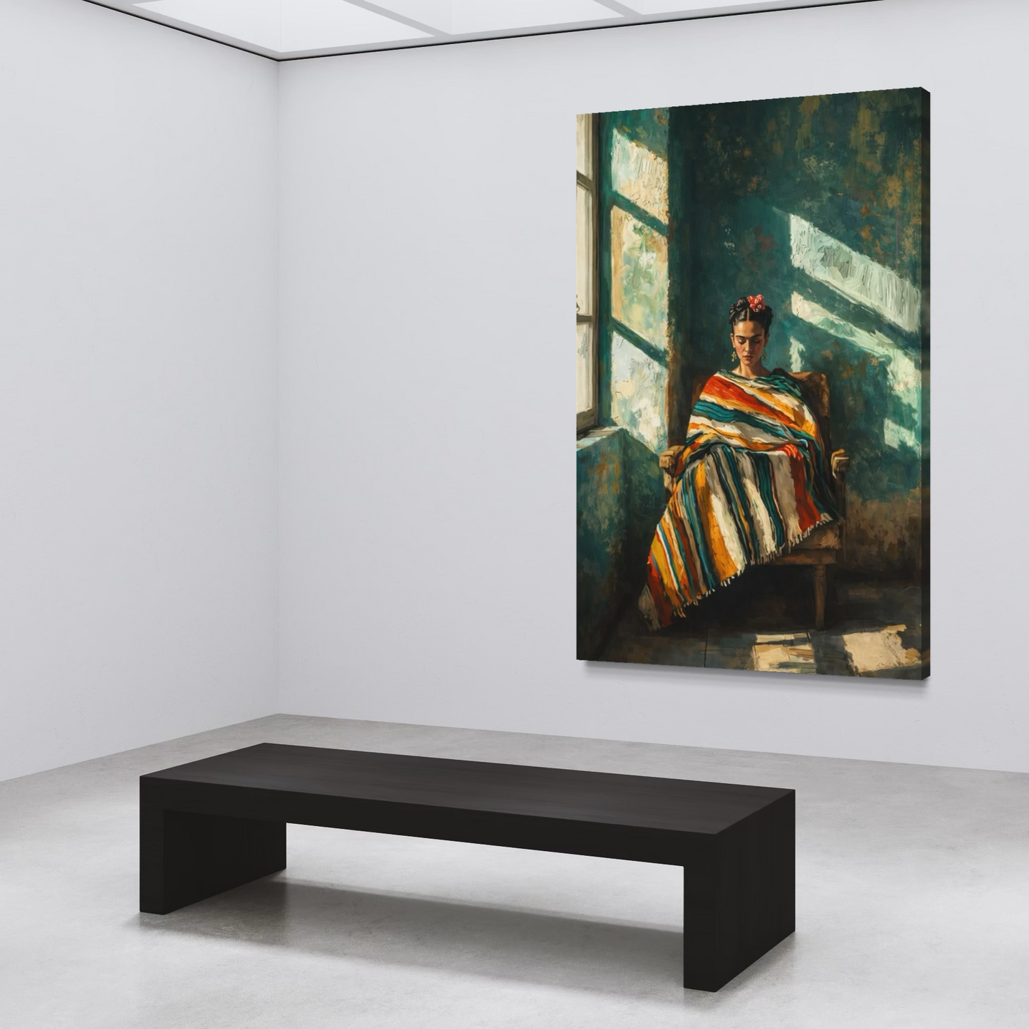 Cuadro decorativo canvas Frida 008