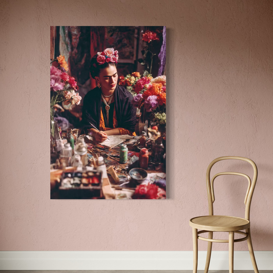 Cuadro decorativo canvas Frida 005