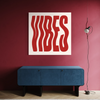 Cuadro decorativo canvas Vibes