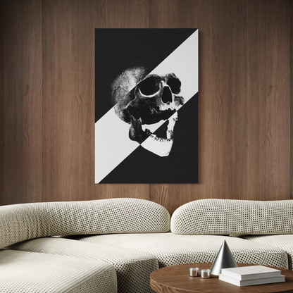 Cuadro decorativo canvas Craneo 007