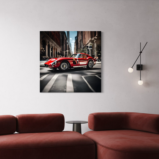 Cuadro decorativo canvas Ferrari 250 GTO 002