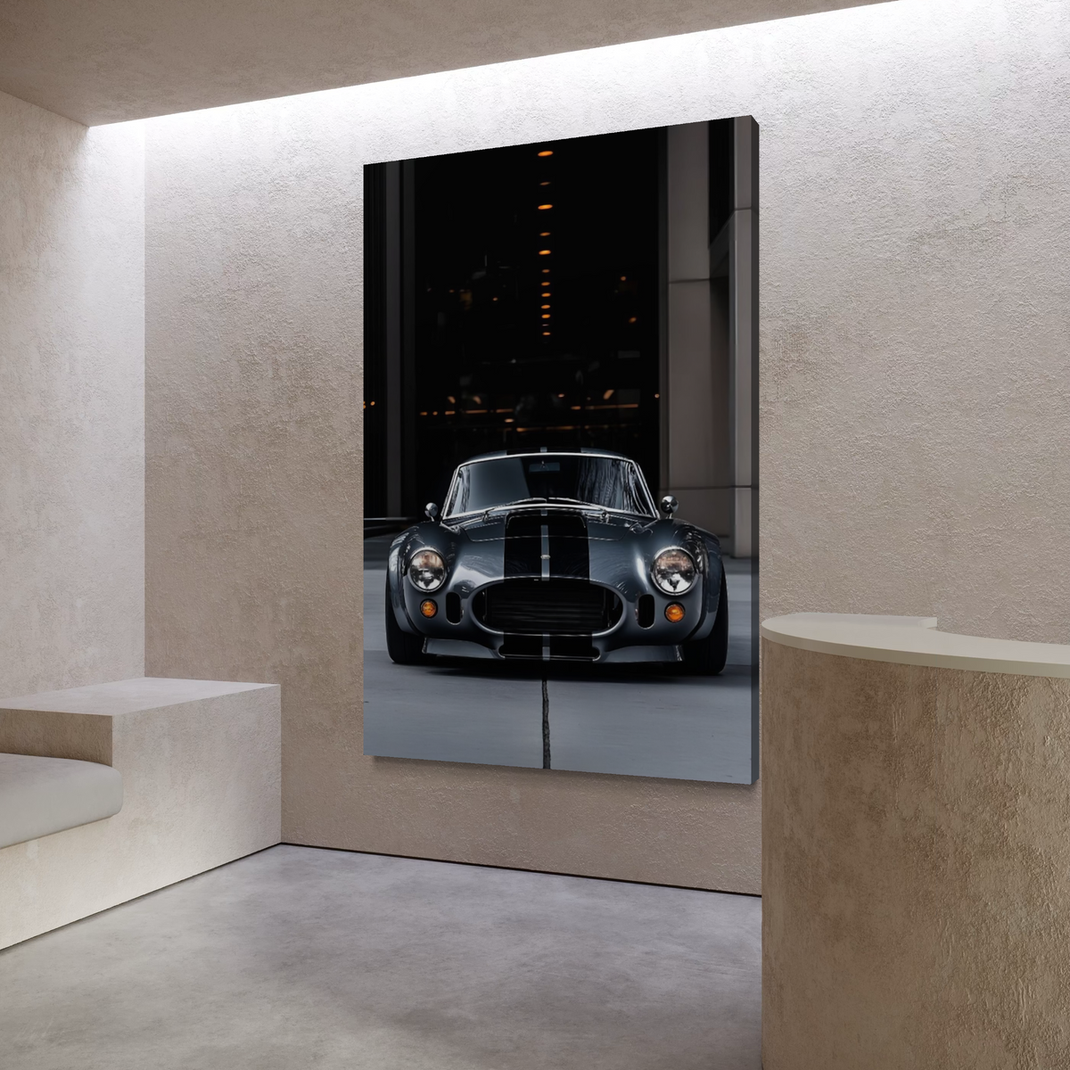 Cuadro decorativo canvas Shelby Cobra 009