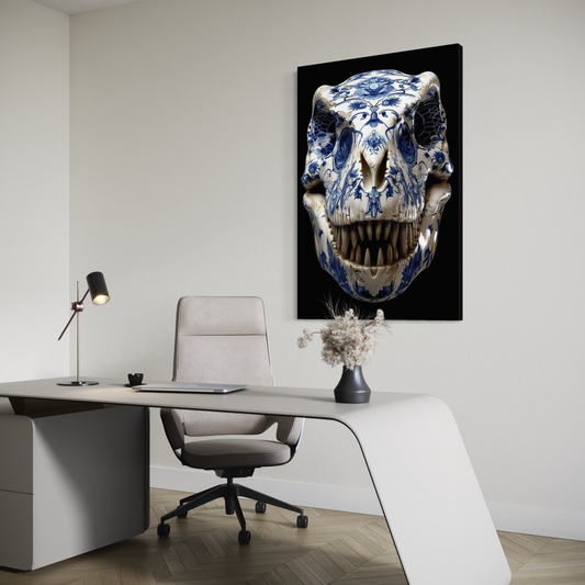 Cuadro decorativo canvas T-REX
