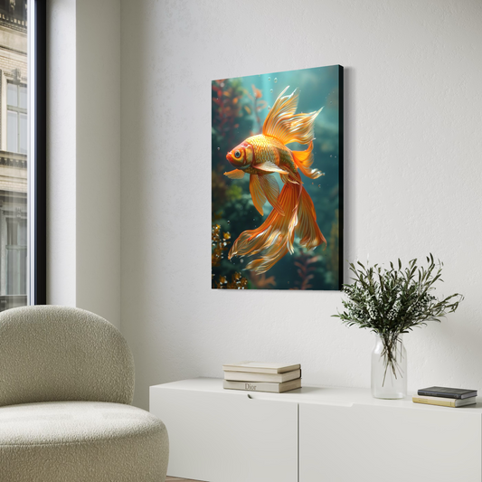 Cuadro decorativo canvas Betta 003