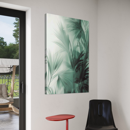 Cuadro decorativo canvas Palmera 004