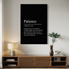Cuadro decorativo canvas Patience