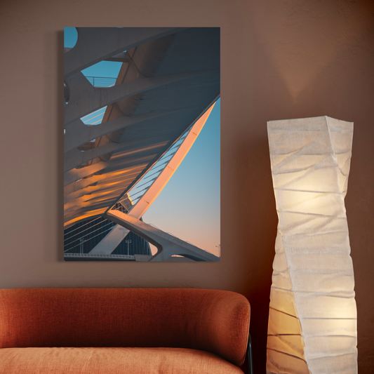 Cuadro decorativo canvas Ciudad de las Artes y las Ciencias