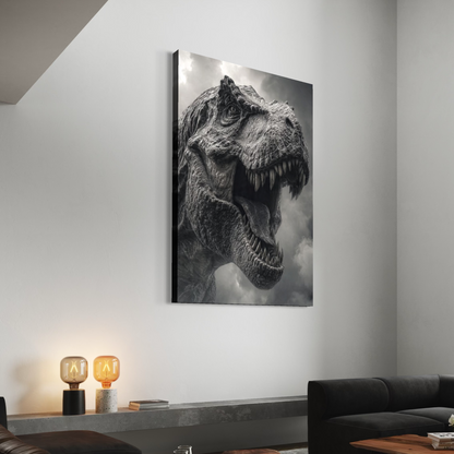 Cuadro decorativo canvas T-REX 004
