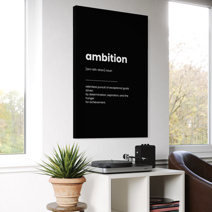 Cuadro decorativo canvas Ambition