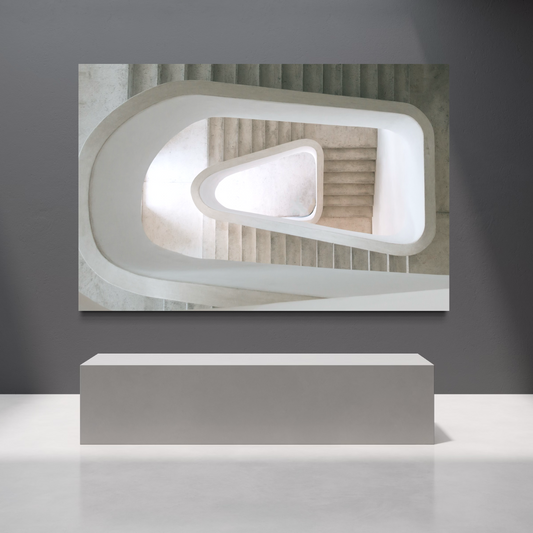 Cuadro decorativo canvas Arquitectura minimalista 002