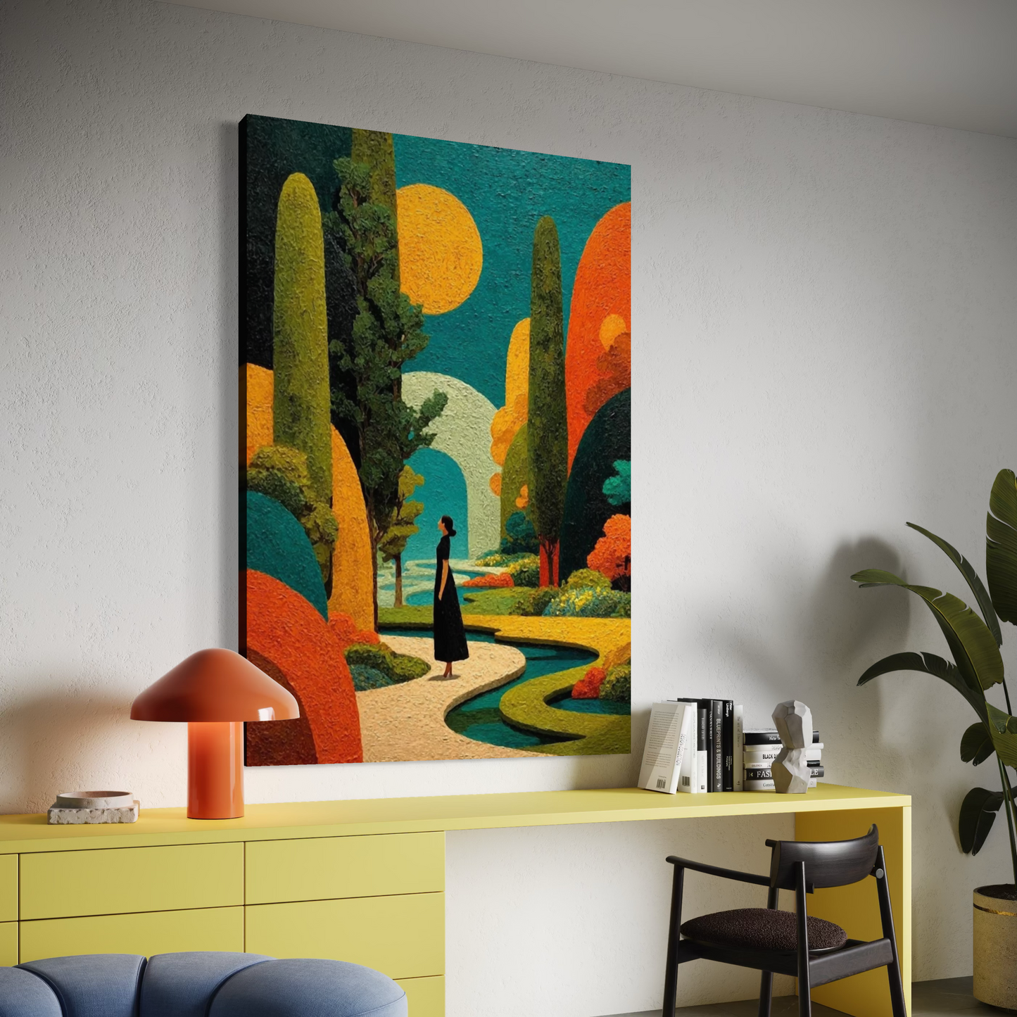 Cuadro decorativo canvas The Secret Garden