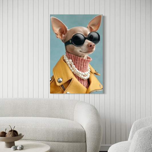 Cuadro decorativo canvas Chihuahua 001