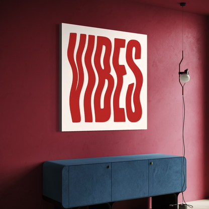 Cuadro decorativo canvas Vibes