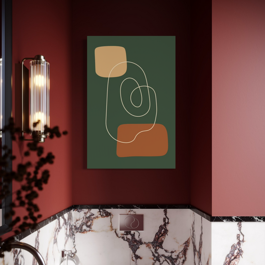 Cuadro decorativo canvas Arte minimalista 022