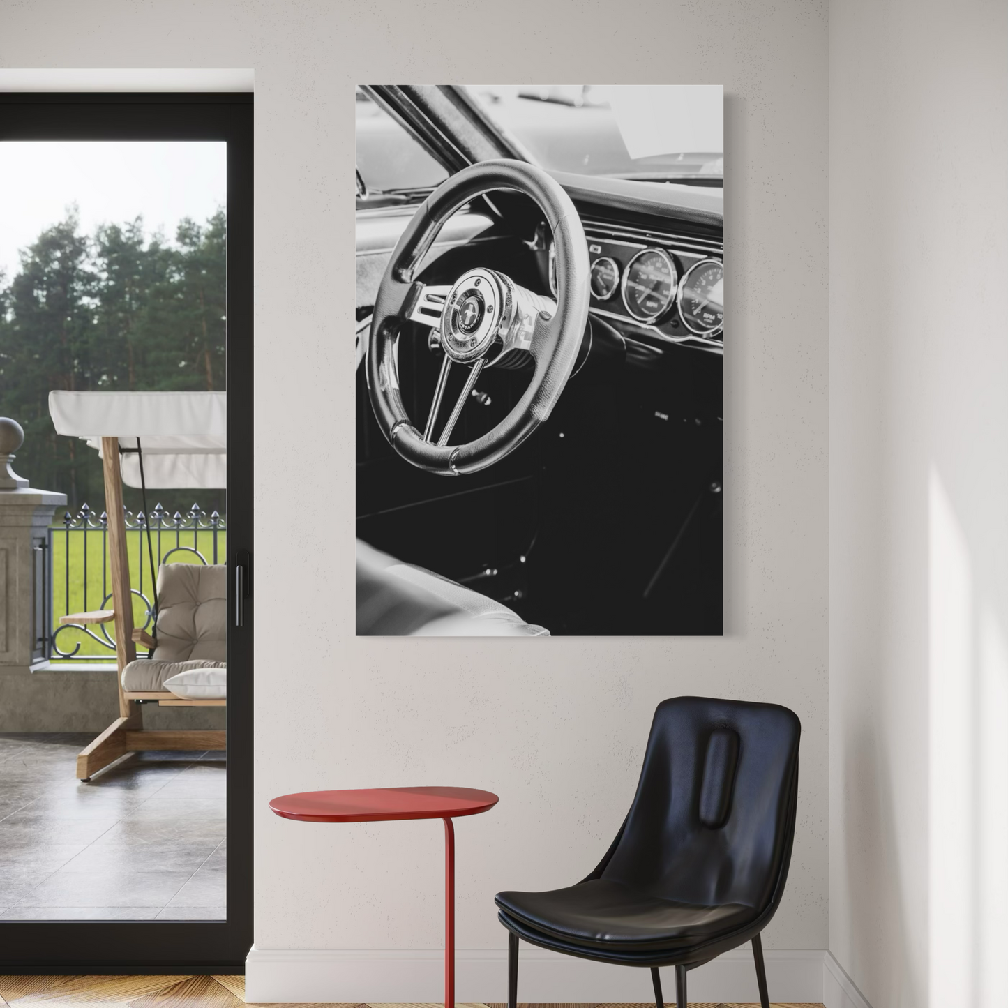 Cuadro decorativo canvas Automóvil 010