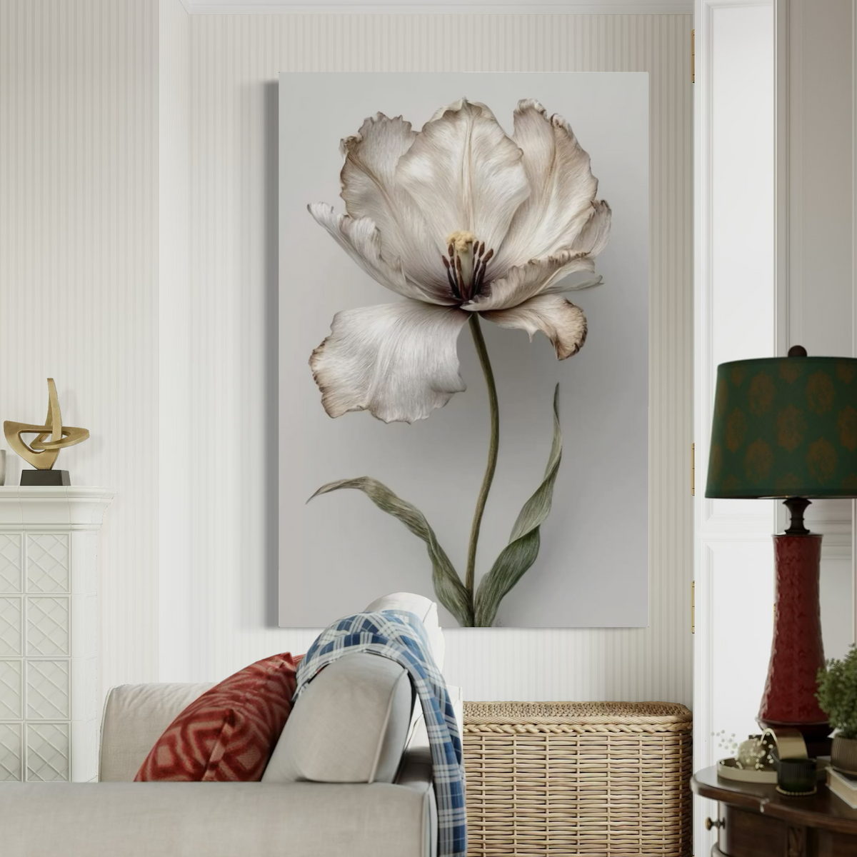 Cuadro decorativo canvas Tulipán 001