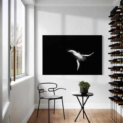Cuadro decorativo canvas Ballena jorobada 002