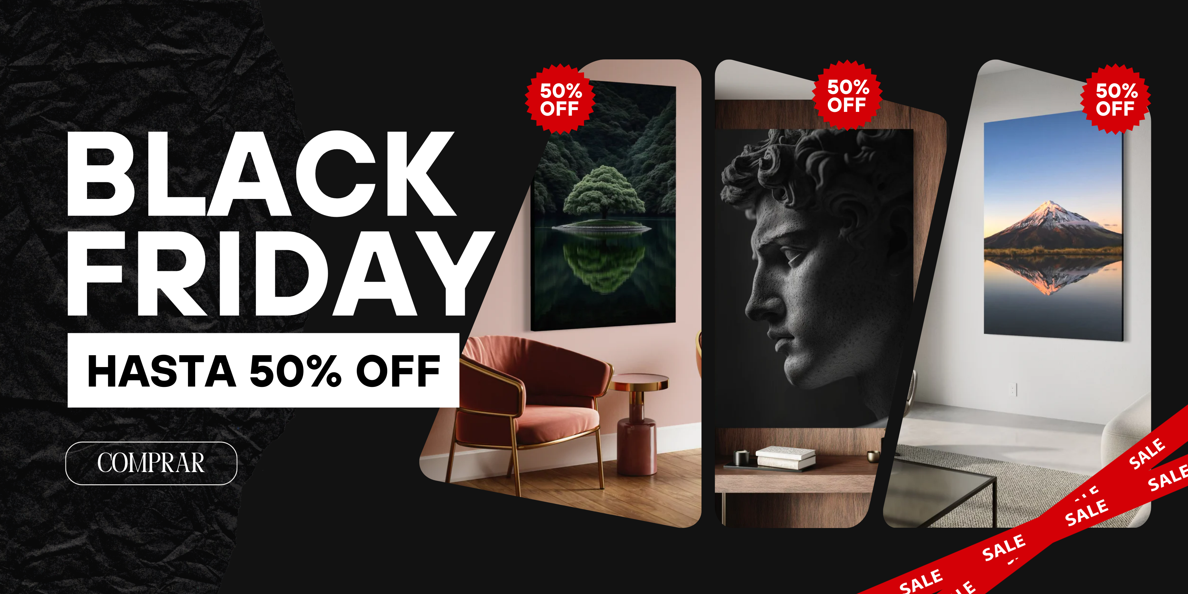 Black Friday - Hasta 50% off